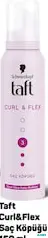 TAFT CURL&FLEX SAÇ KÖPÜĞÜ 150 ML